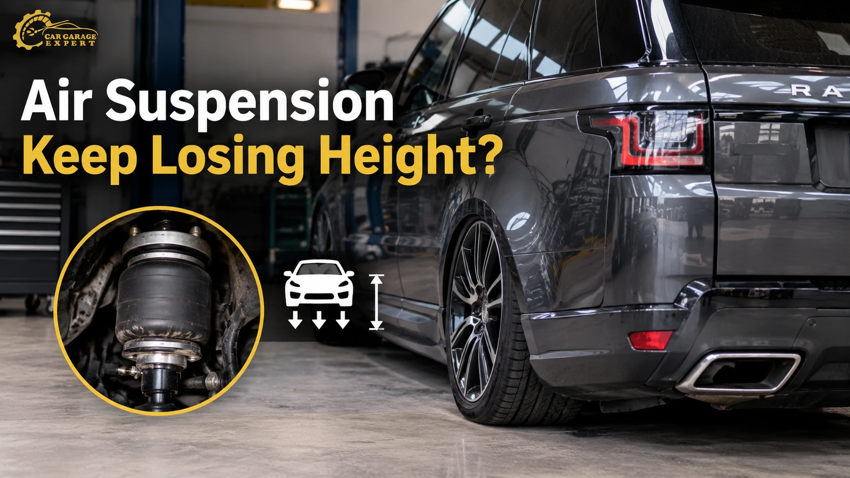 Air suspension keep losing height
