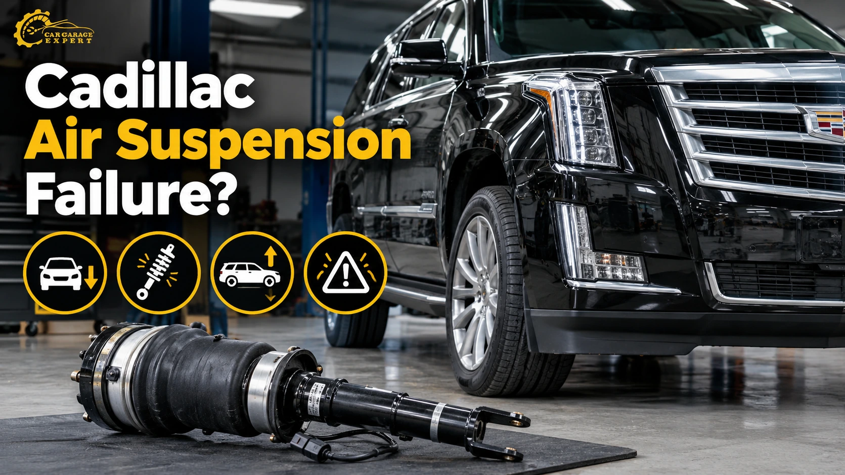 Cadillac air suspension failure