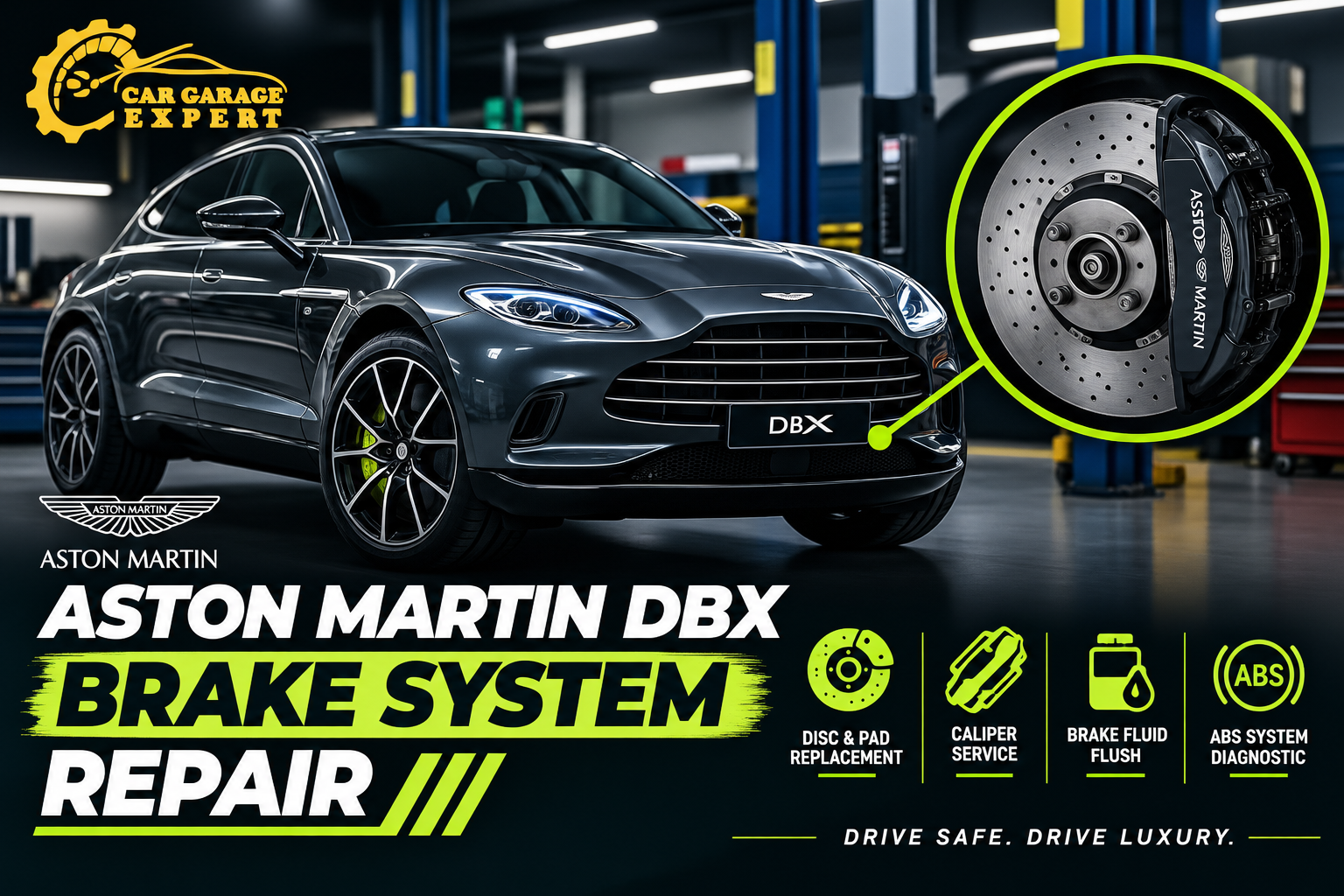 Aston Martin DBX Brake System Repair