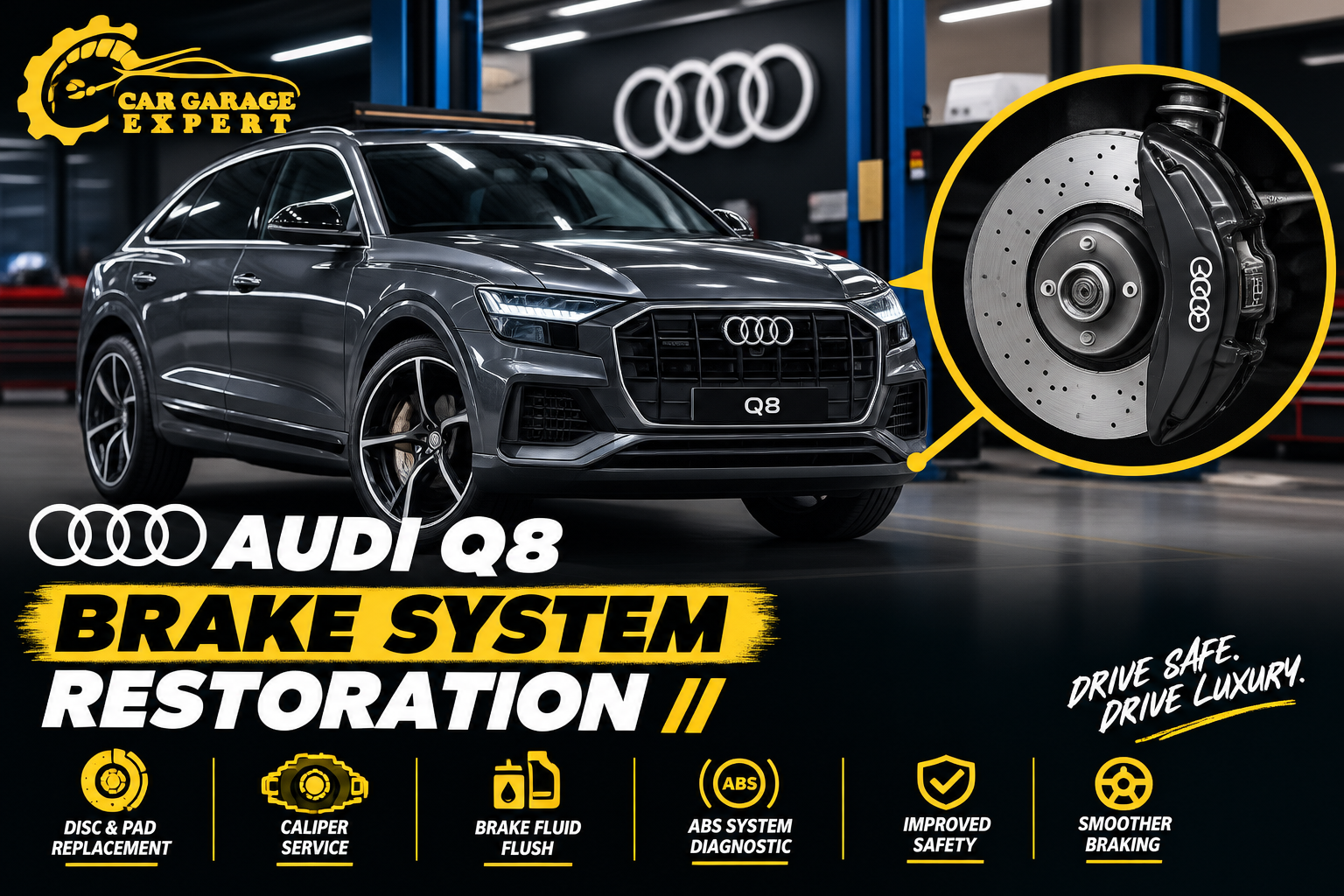 Audi Q8 Brake System Restoration