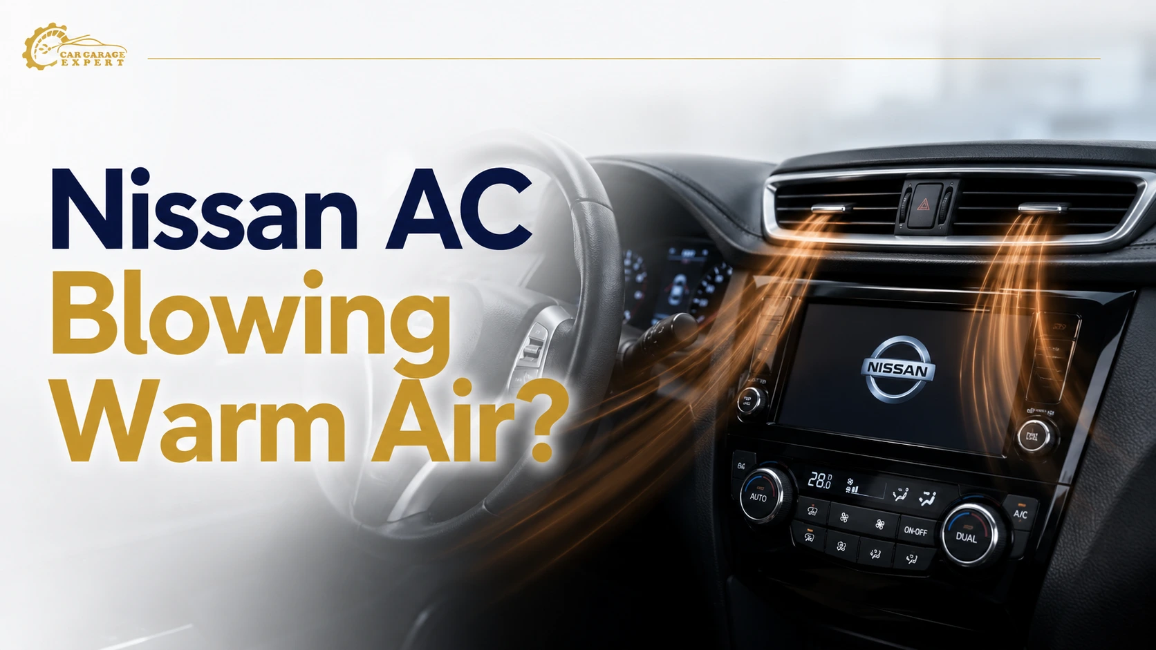 Nissan AC Blowing Warm Air