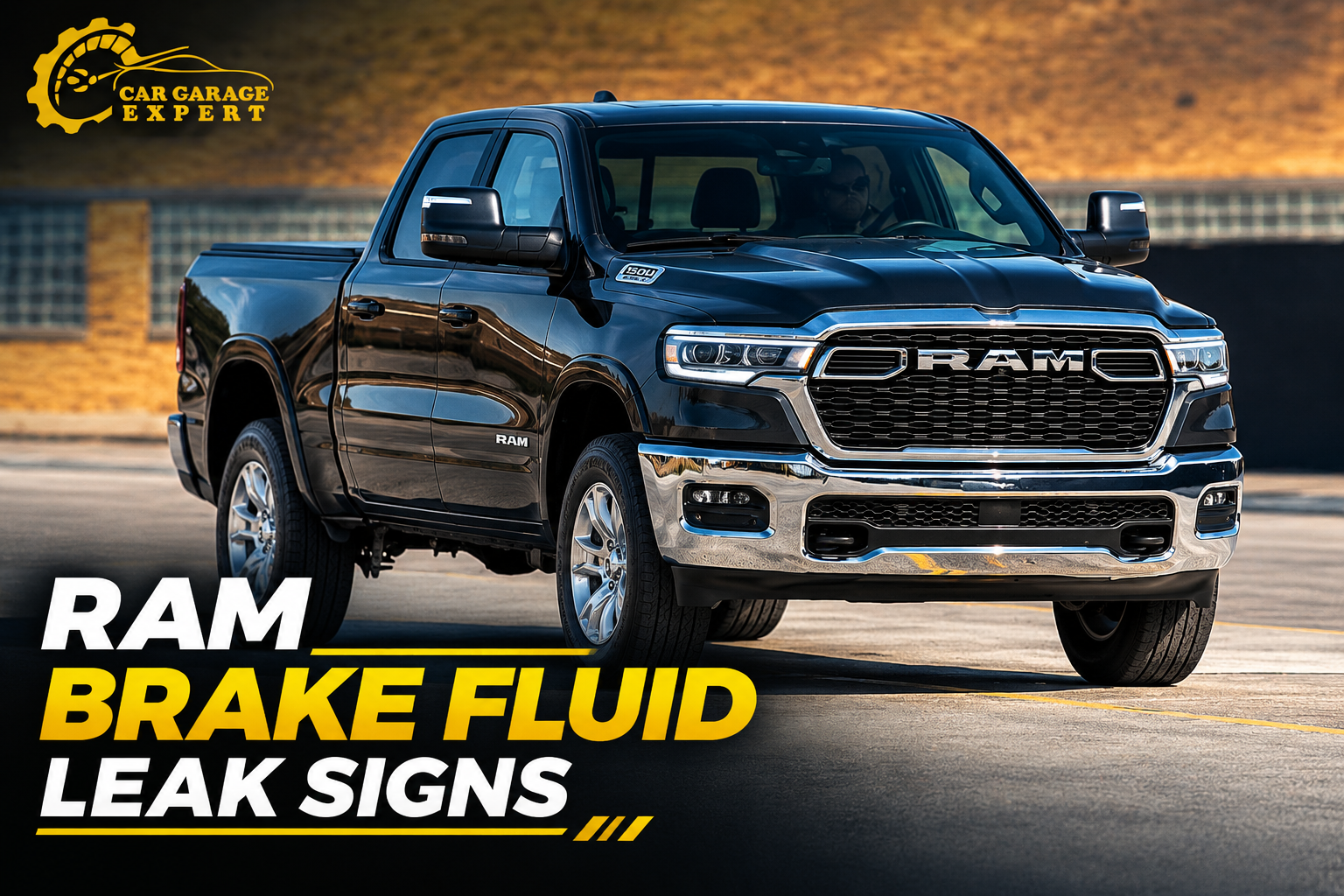 RAM Brake Fluid Leak Signs