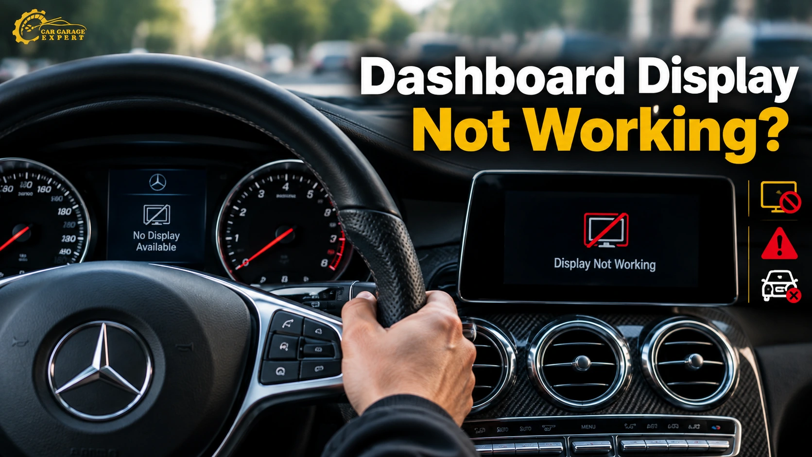 Dashboard display not working