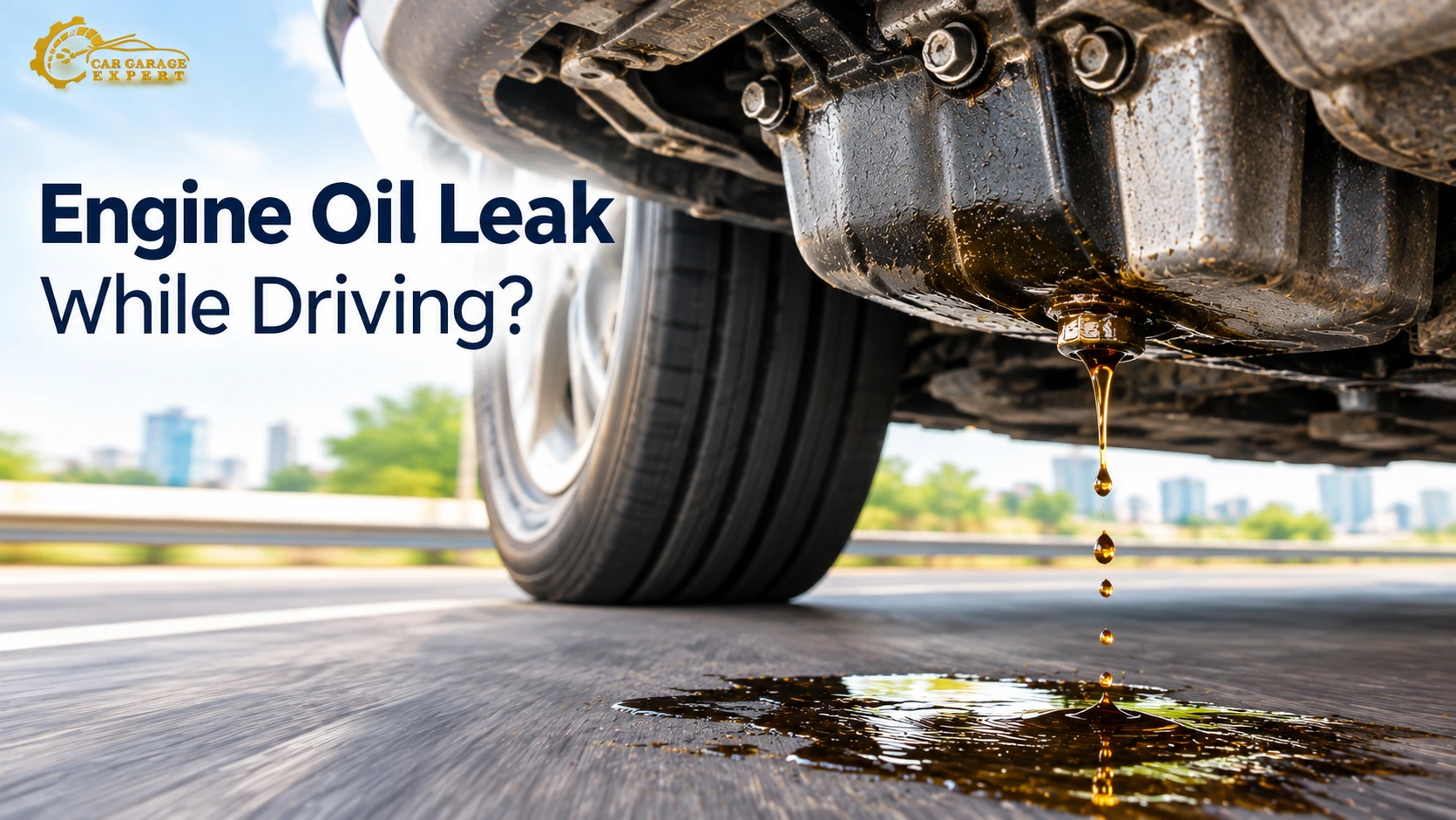 Drive with an Engine Oil Leak?