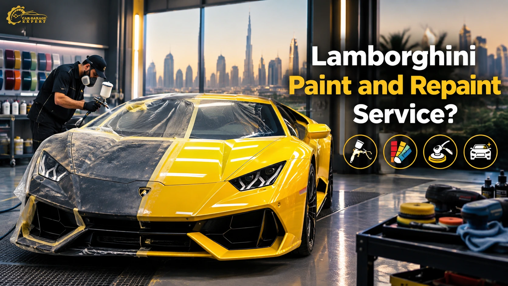 Lamborghini Paint and Repaint Service