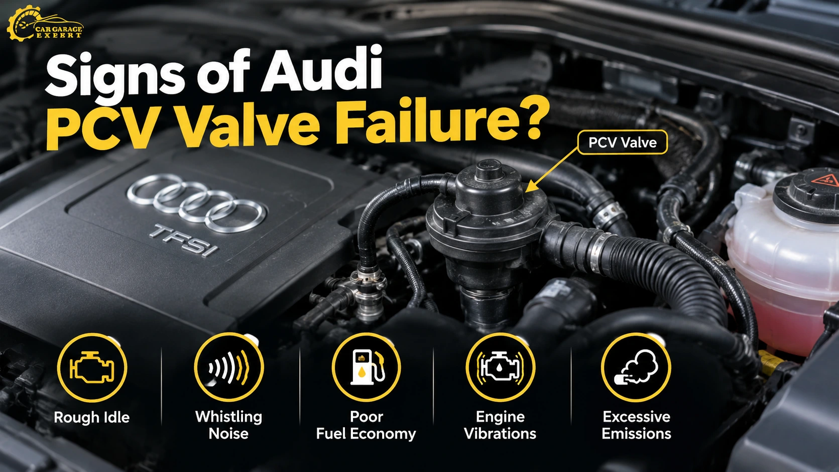 Audi PCV Valve Failure Symptoms