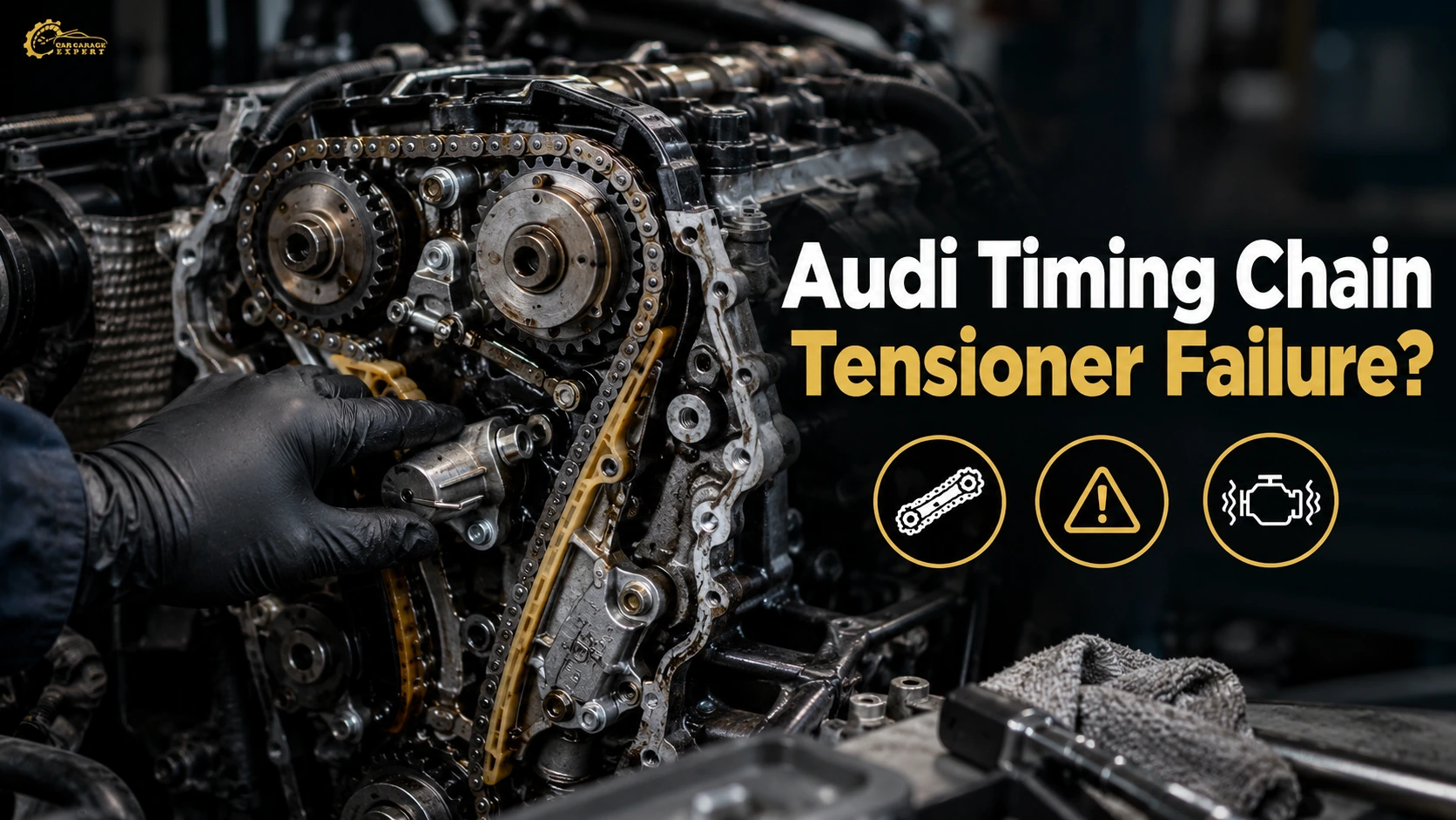 Audi timing chain tensioner failure