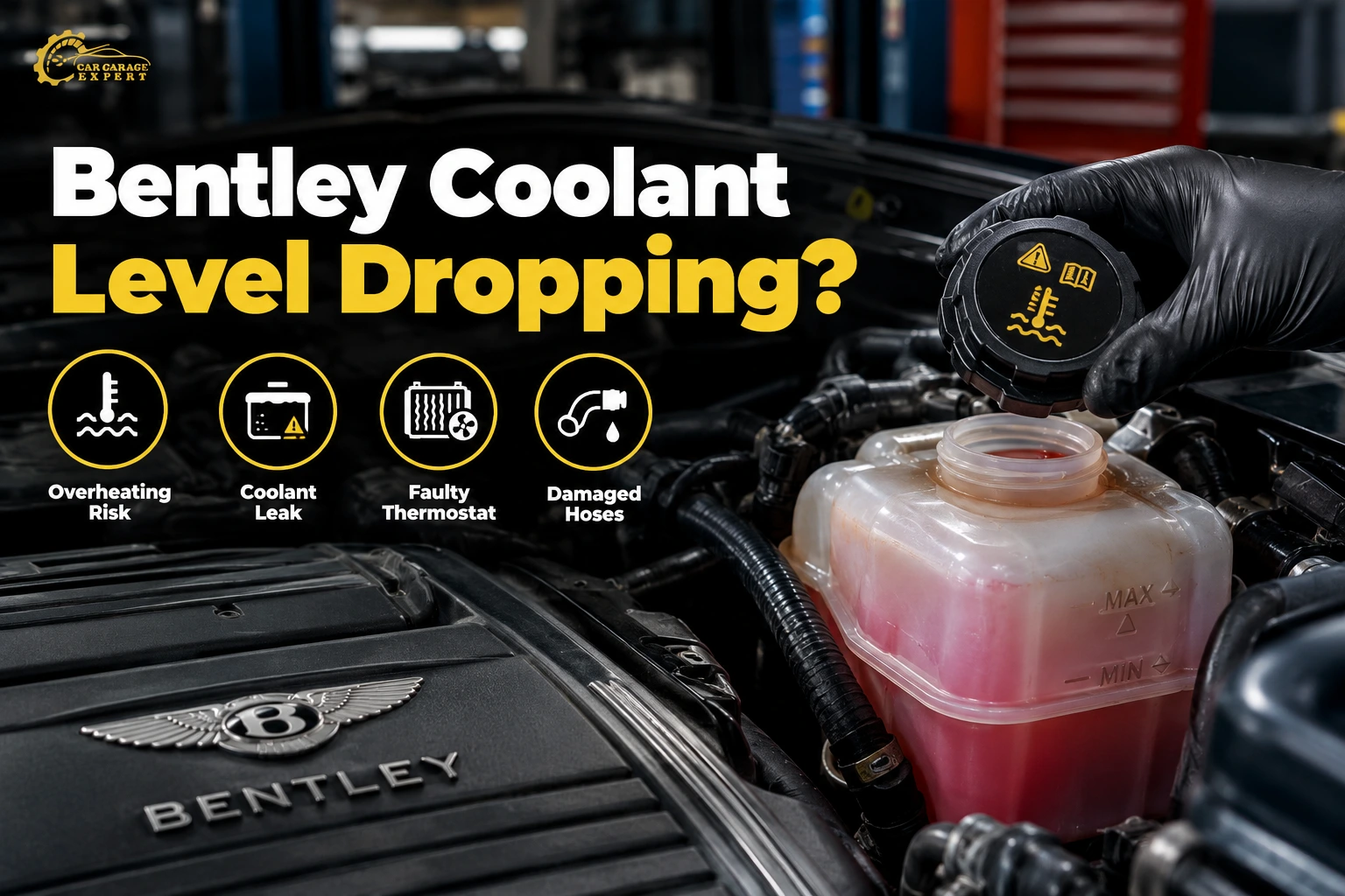 Bentley Coolant Level Dropping