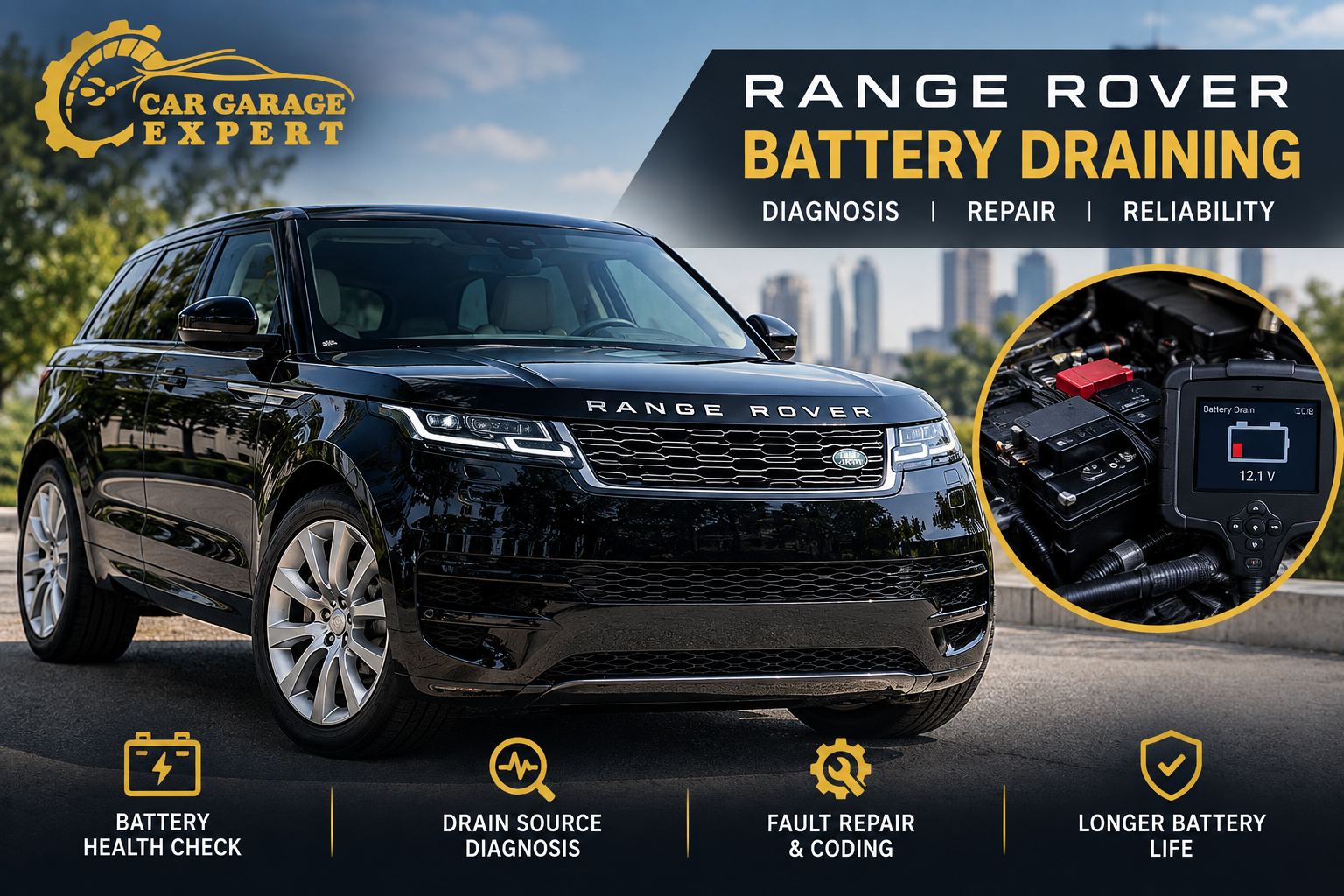 Range Rover Battery Draining