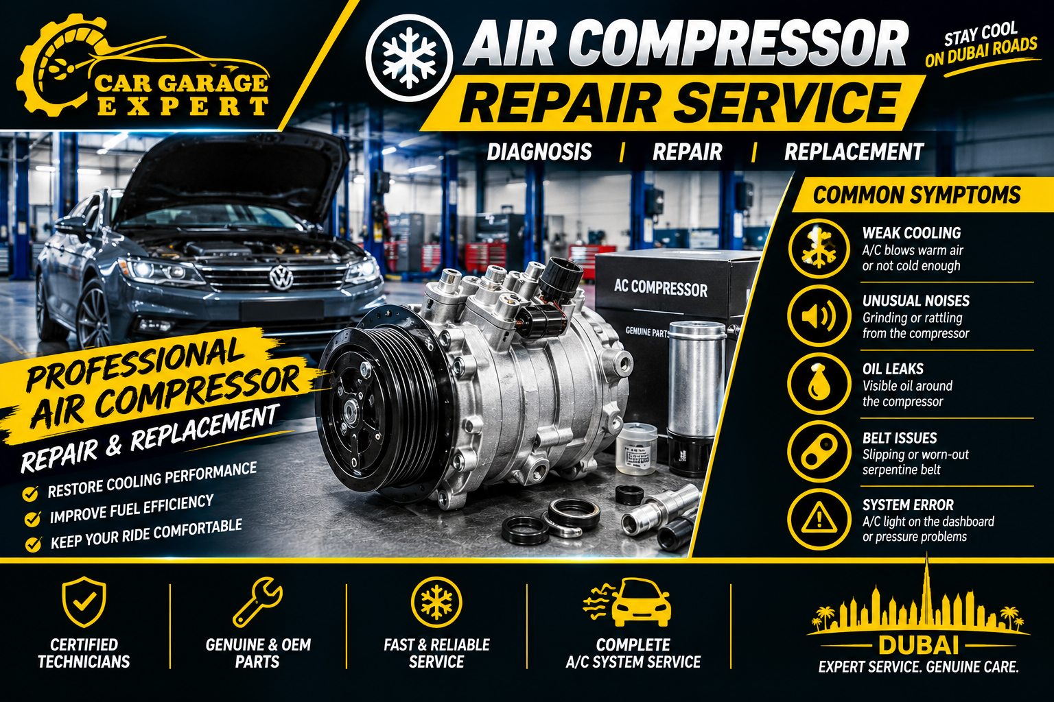 air compressor repair service