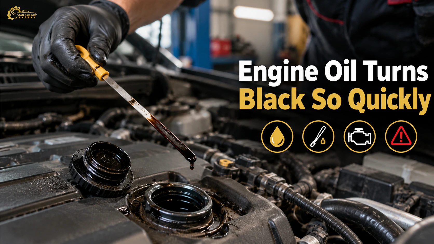 Engine Oil Turns Black