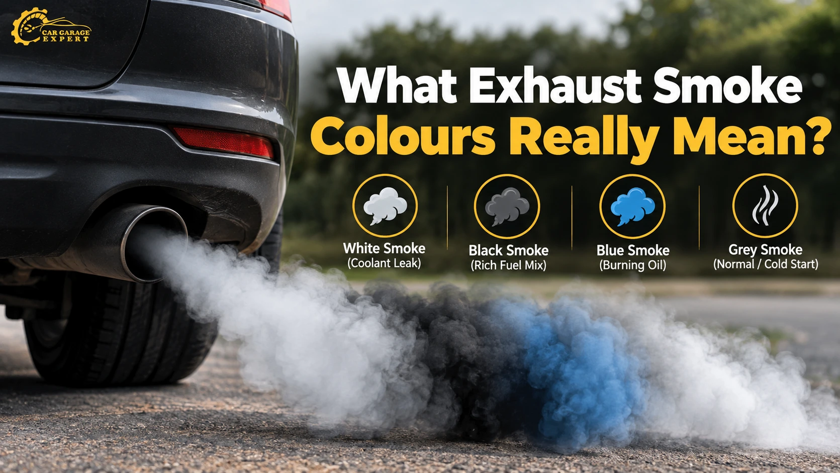 Exhaust Smoke Colours