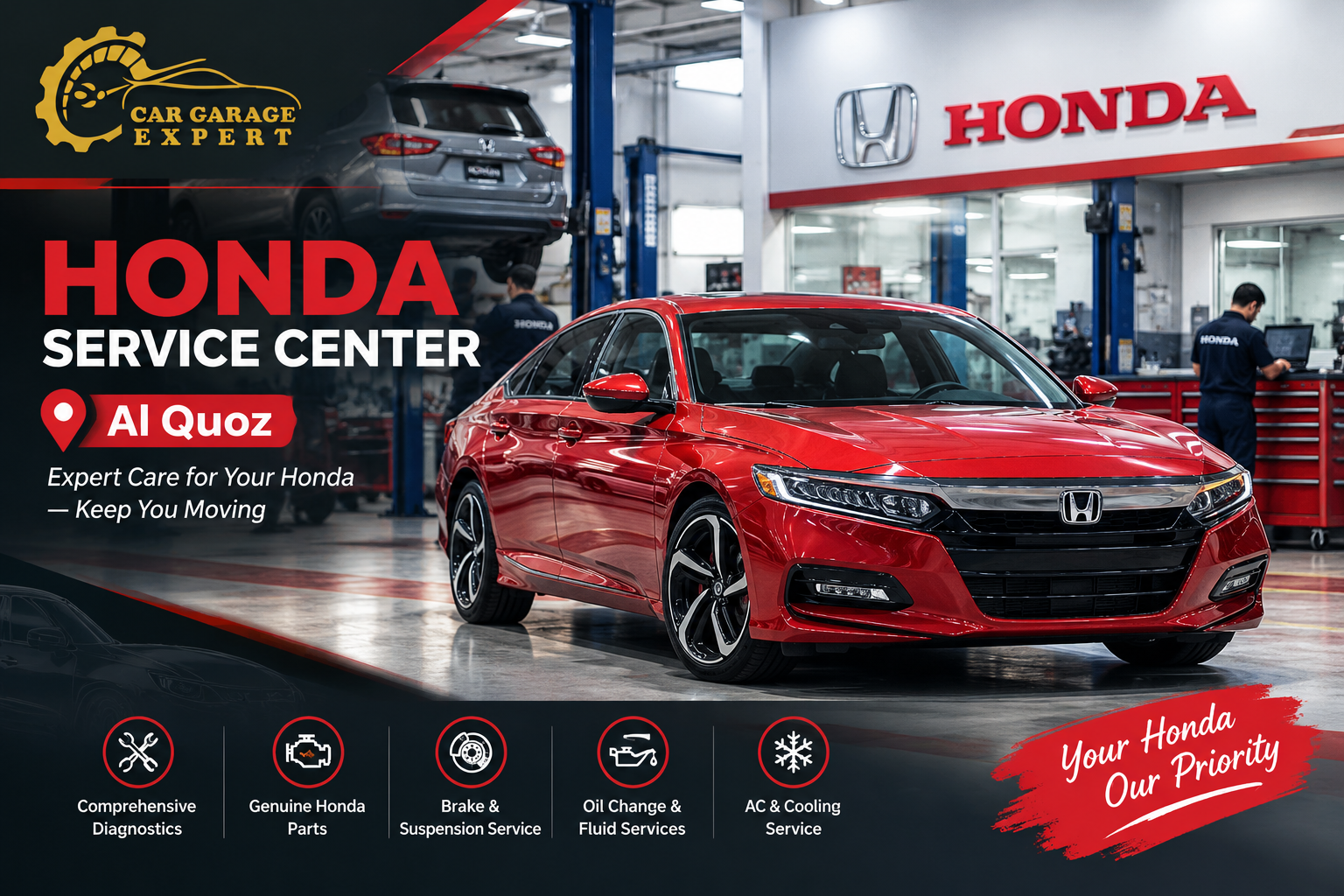 Honda Service Center Al Quoz