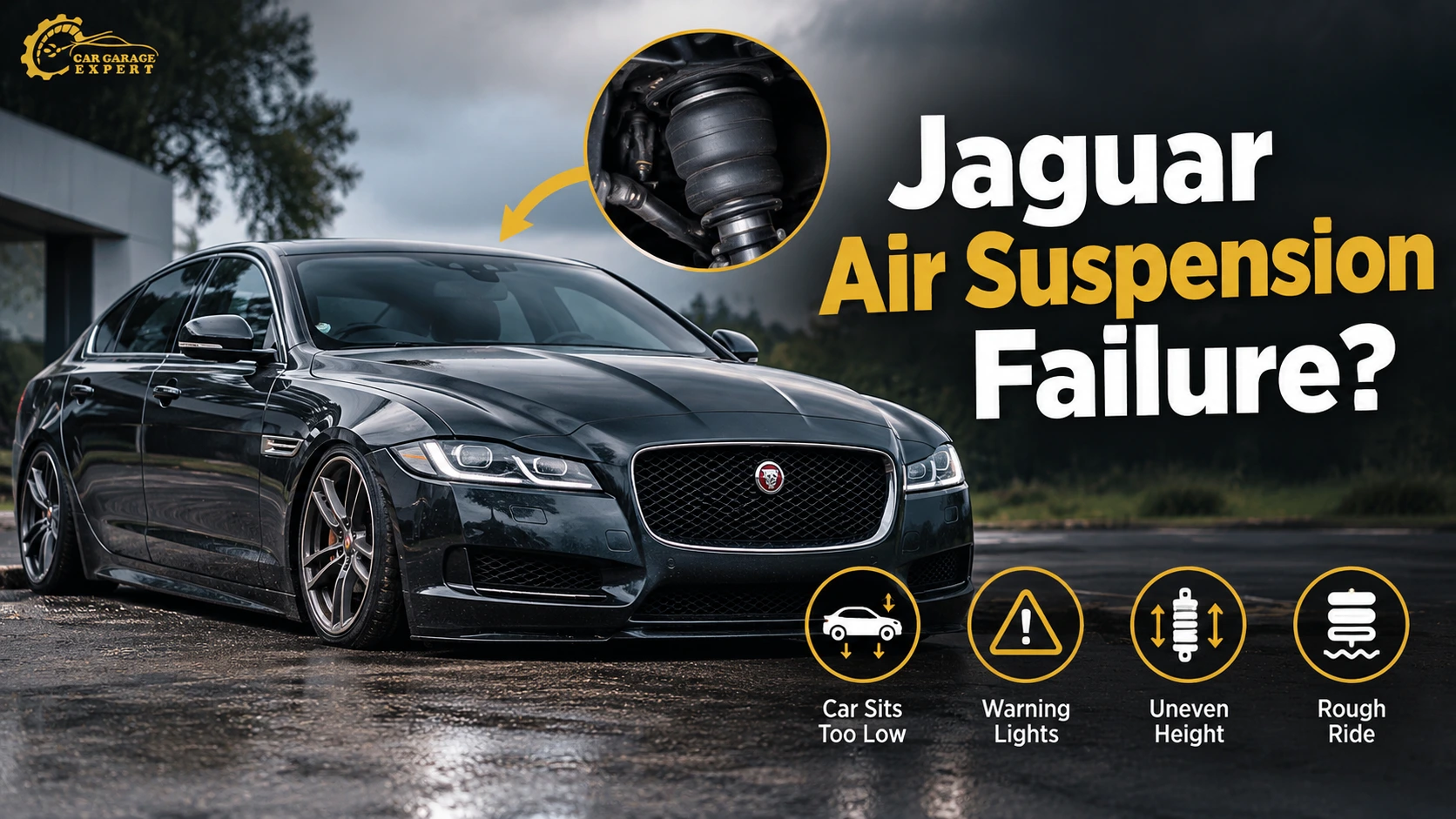 Jaguar Air Suspension Failure