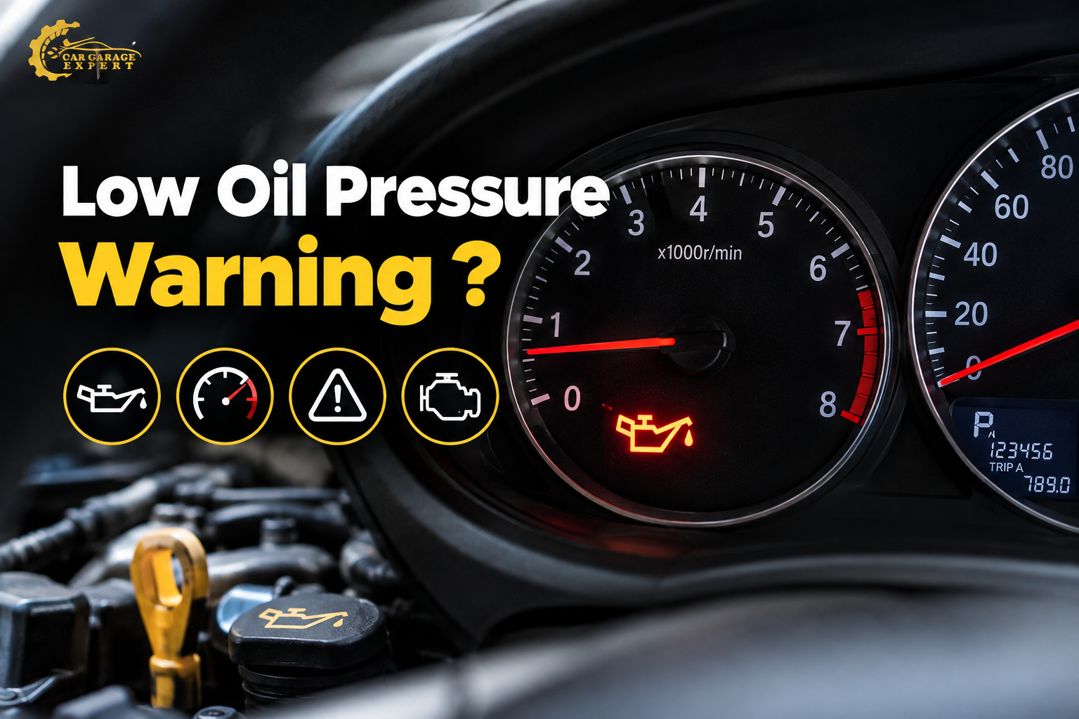 Low Oil Pressure Warning