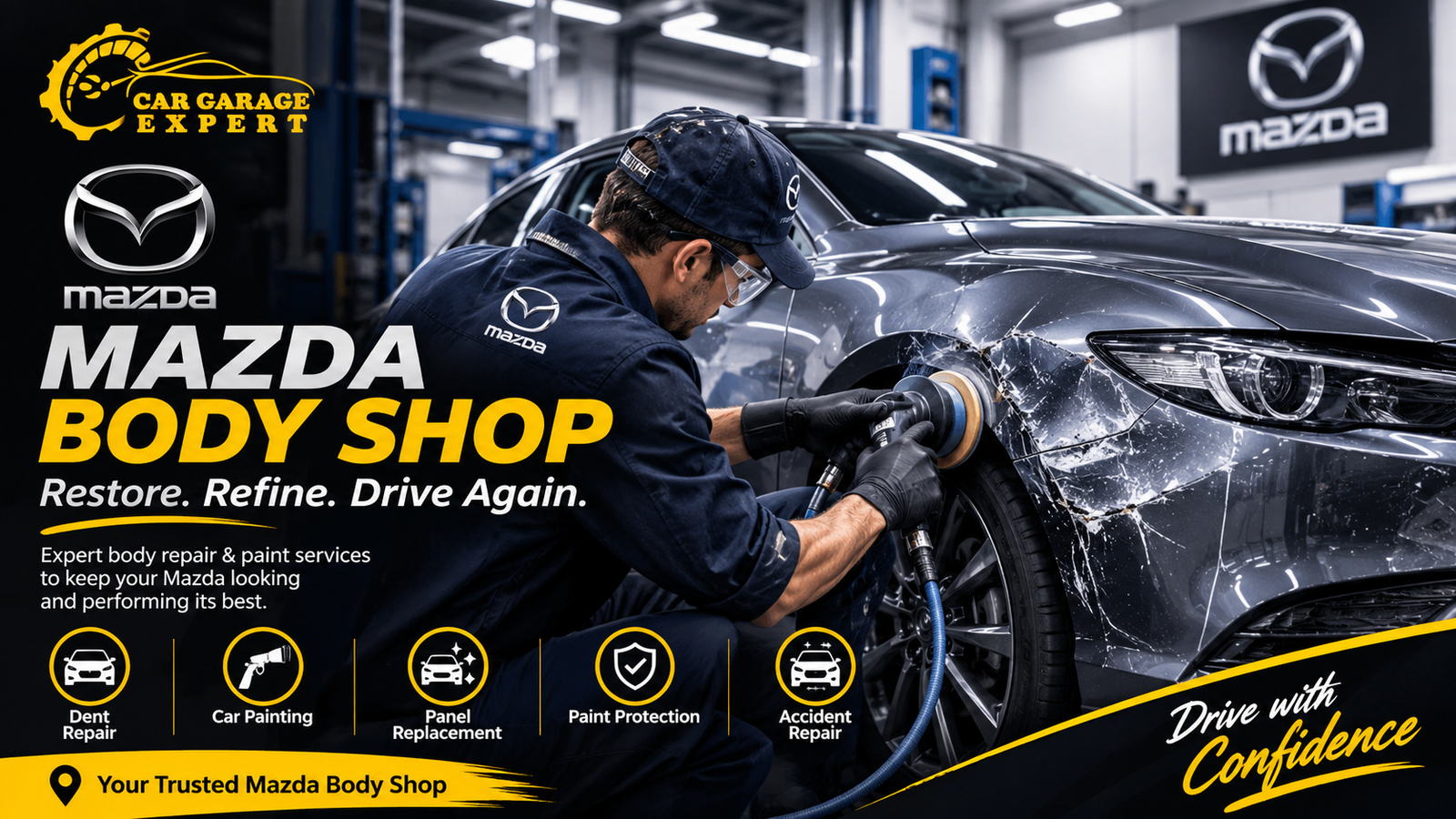 mazda body shop