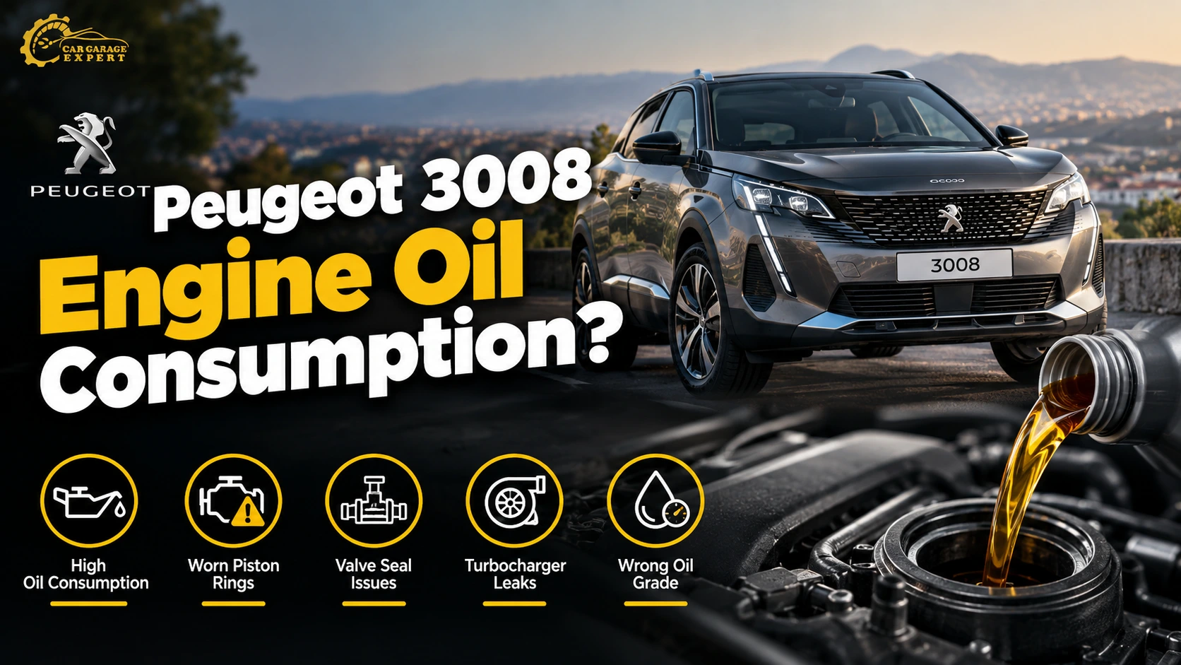 Peugeot 3008 Engine Oil Guide