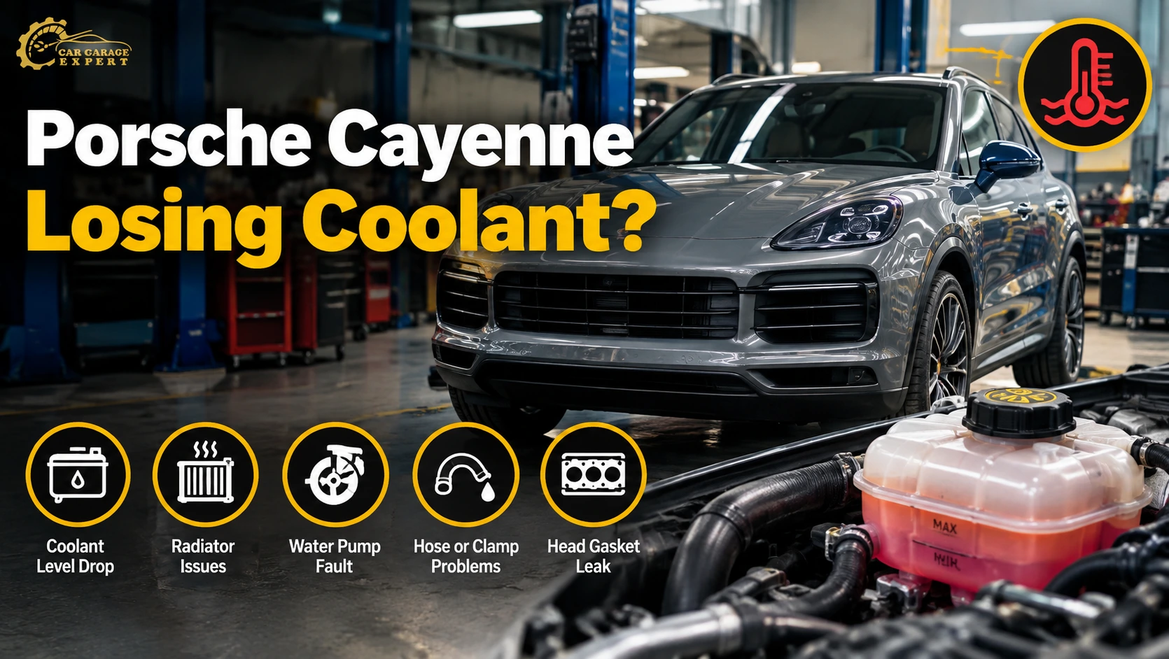 Porsche Cayenne Losing Coolant