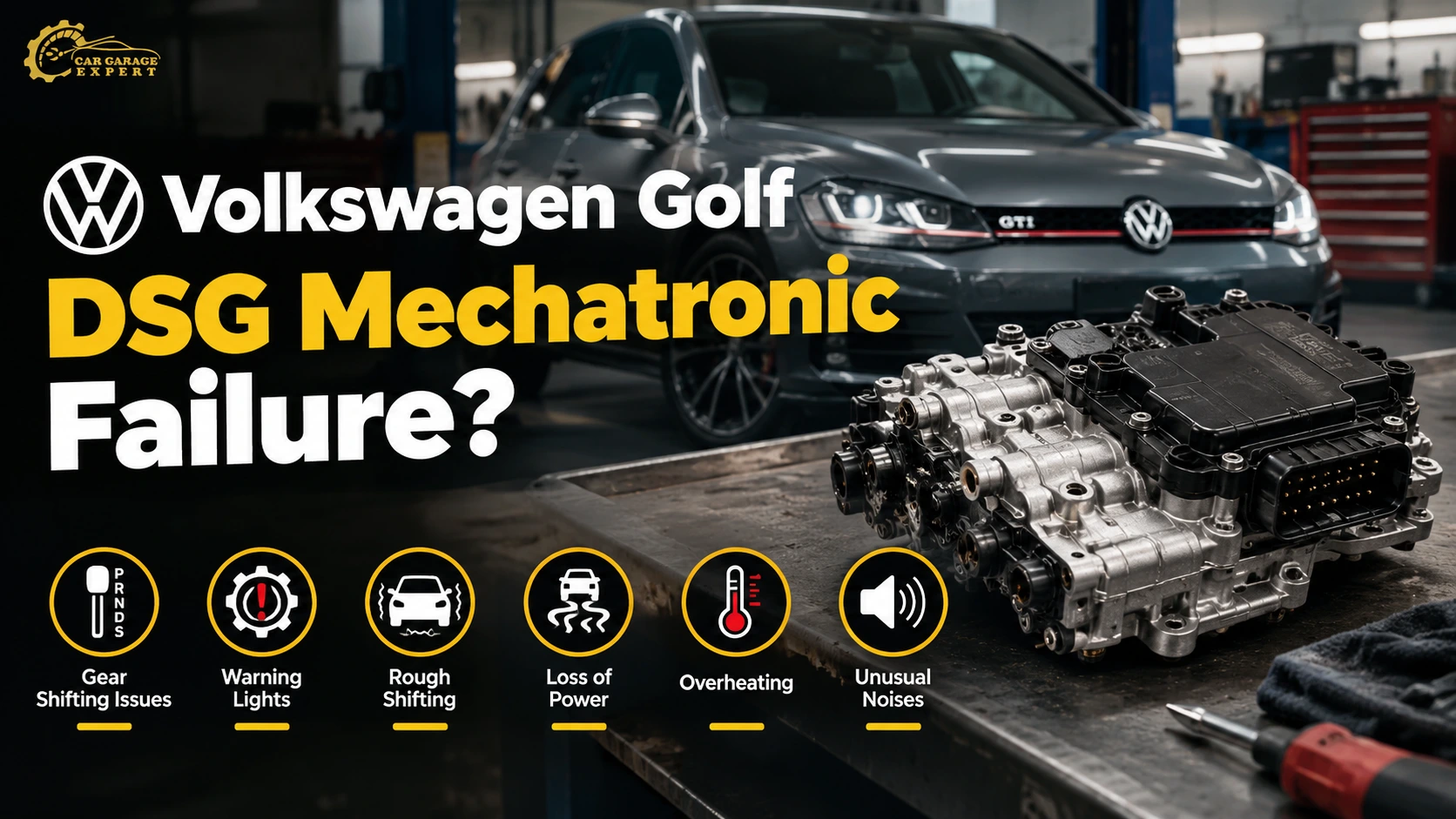 Volkswagen Golf DSG Mechatronic Failure